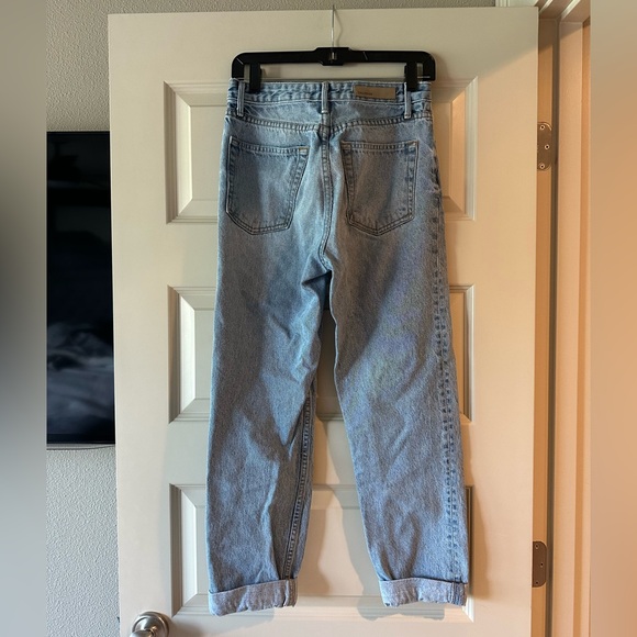 GRLFRND Devon High Rise Straight Leg Jeans in Wear Me Out Wash - Picture 8 of 11